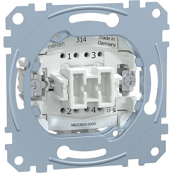Merten Aus-Kontrollschalter-Eins. 2-pol.16AX 250VAC MEG3602-0000